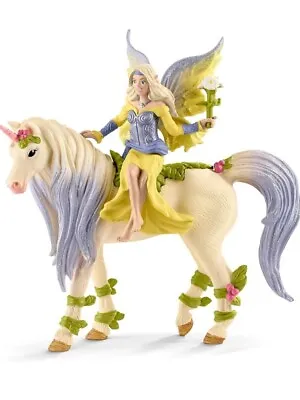 Schleich 70565 Fairy Sera With Blossom Unicorn Toy Figurine For Children 5-12... • £18.50