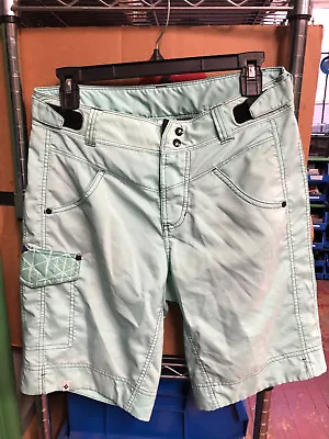 Specialized Relaxed Fit MTB Mountain Biking Shorts Teal Men's Size S Small • $17.87