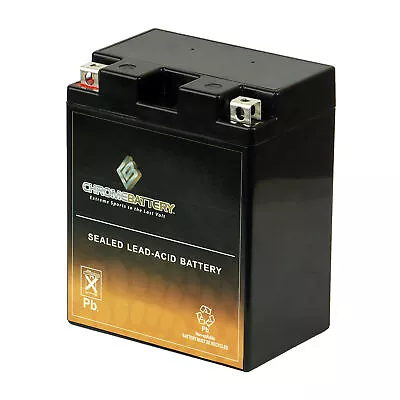 YTX14AH-BS High Performance - Maintenance Free - Sealed AGM Motorcycle Battery • $47.50