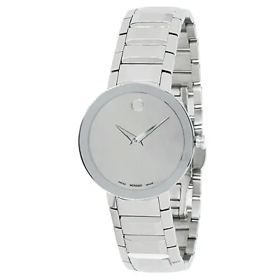 Movado 0607547 Women's Sapphire Silver-Tone Dial Quartz Watch • $477.18