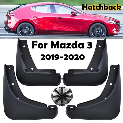 4x Mud Flaps For Mazda 3 Mazda3 BP Hatchback 2019-2022 Mudguards Splash Guards • $38.99