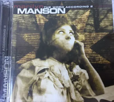 MARILYN MANSON The Word According To Manson L  CD ALBUM + DVD  NEW - NOT SEALED • $8.69