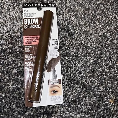 Maybelline New York Brow Extensions Medium Brown #257 • $11