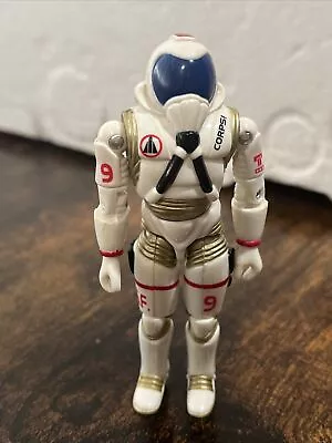 Vintage 1994 Lanard STAR Corps Action Figure Space Astronaut 3.75'' Collectible • $9.99