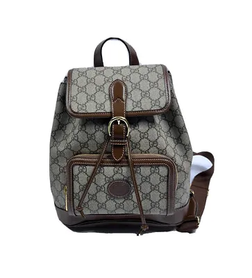 GUCCI Backpack With Interlocking G RRP £1500 • £1340