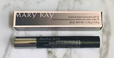   New In Box Mary Kay Tinted Lip Balm Fig Exp ~ Full Size ~ Fast Ship  • $10.95