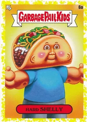 6A HARD SHELLY 2021 GPK Garbage Pail Kids Food Fight YELLOW MUSTARD TACO • $4.99