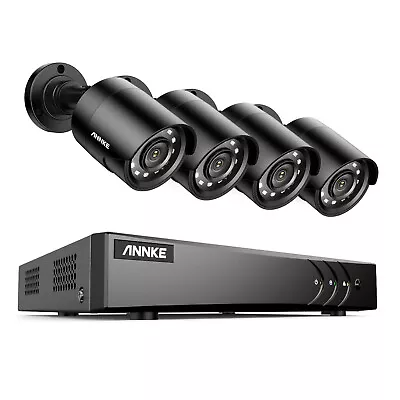 ANNKE 8CH 5MP Lite DVR Outdoor CCTV 1080P HD Security Camera System Night Vision • $119.89