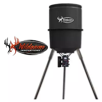 $169.49 • Buy Wildgame Innovations Quick Set 270 Poly Barrel Deer Feeder Corn Pellet 40 Gallon