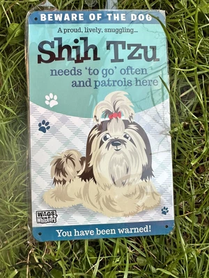 £2 • Buy Shih Tzu Gift Sign