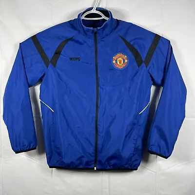 Manchester United FC Official Merchandise Men Light Weight Full Zip Jacket Sz S • $24.99