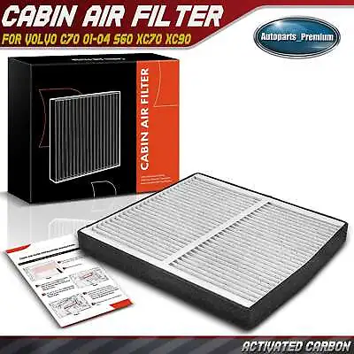 Activated Carbon Cabin Air Filter For Volvo C70 01-04 S60 XC70 Under Glove Box • $13.99