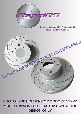 Land Rover Discovery Series 2 (SERIES 2 ONLY) Rear Brake Disc UPG Slotted 99-05 • $202.35