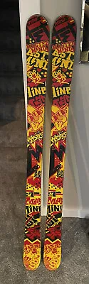 $139.98 • Buy 147 Cm LINE Mastermind Twin-Tip Park All-Mountain Skis NO Bindings