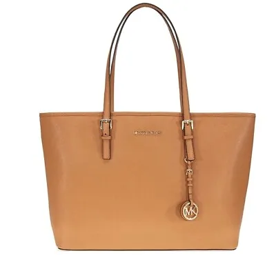 Michael Kors Jet Travel Luggage Saffiano Leather Tote • $97.81