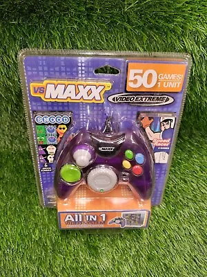 VS Maxx Video Extreme 50 Games All In 1 Video Game Controller/System New Sealed • $21.94