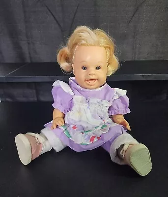 Vintage Famosa Expressions Doll 15 Inches Vinyl And Cloth Clothing Euc 1995 • $25.99