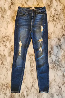 Womens Juniors Mudd High Rise Skinny Jeans Size 5 • $12.90