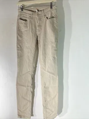 £9.99 • Buy Womens MAC Uk 10 L34 Beige Dream Skinny Stretch Casual Denim Jeans Trousers