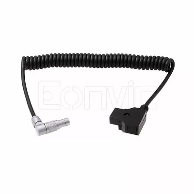 $38.70 • Buy Zacuto Kameleon EVF Coiled Power Cable D-tap To 4 Pin Right Angle Rotatable