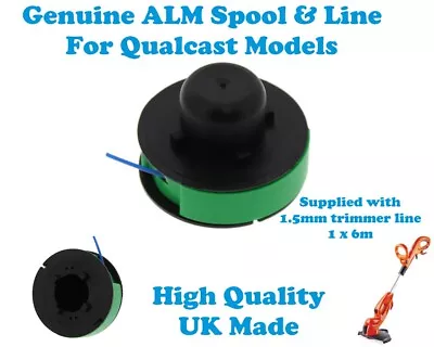 Grass Strimmer Trimmer Spool & Line For QUALCAST GGT250 GT23 GGT2501 (314260) • £7.95