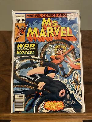 Ms. Marvel #16 Marvel 1978 - VF- Key Issue: 1st App. Of Mystique • $39.99