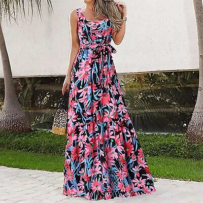 $54 • Buy Women Dress For Summer Summer Dresses For Women With Floral Print Sleeveless