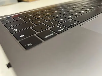 Apple MacBook Pro A1706 2016 2017 Top Case Palmrest UK Keyboard Cover Space Grey • £69
