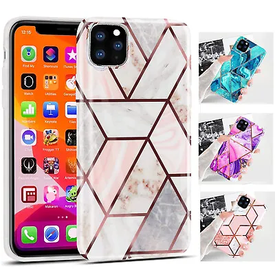 Case For IPhone 11 Pro XR XS Max SE 6s Plus Shockproof Silicone Hard Phone Cover • £1.99