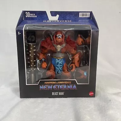 MASTERS OF THE UNIVERSE NEW ETERNIA BEAST MAN MATTEL ACTION FIGURE Collectible • $19.99