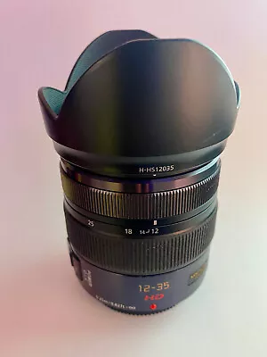 Panasonic Lumix G X Vario 12-35mm F/2.8 ASPH Power O.I.S. With Hood M43 MFT • $345