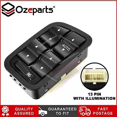 Ford Falcon BA BF 02~08 Electric Power Master Window Switch WITH Illumination • $24.20