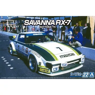 Aoshima 1/24 Mazda Sa22c Rx7 Daytona 79 • $61.99