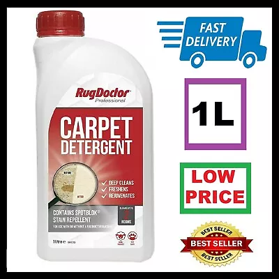 £12.99 • Buy Rug Doctor Carpet Shampoo Cleaning Detergent Odour Neutralising Carpet Rug Clean