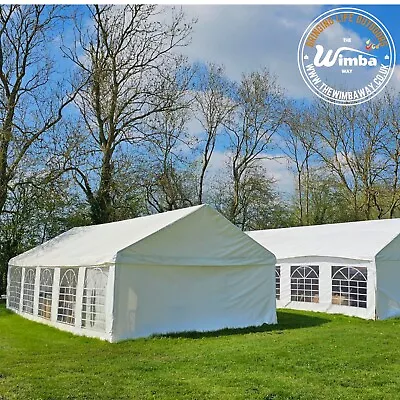£1099.99 • Buy Marquee Gazebo Tent Canopy Shelter HEAVY DUTY + Ground Bar - 4X8m, 5x10m & 6x12m
