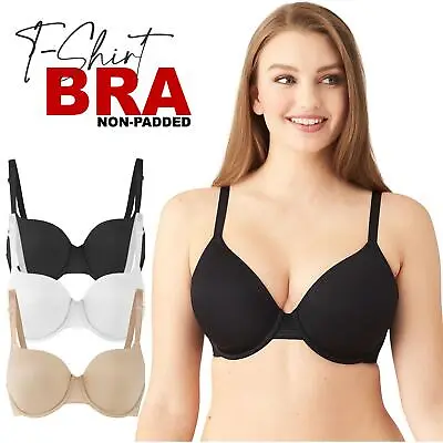 T-shirt Padded Bra Full Cup Coverage Underwired Perfect Comfort Support Leisure • £6.99