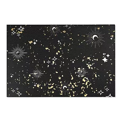 Mystical Witchy Print Area Rug Moon Sun • $49