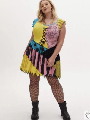 $40 • Buy Disney The Nightmare Before Christmas Sally Skater Dress Cosplay Size 4/4X