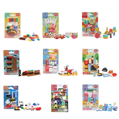 IWAKO Japanese Puzzle Eraser Rubbers Blister Set - Toys And Others Collections • £5.99