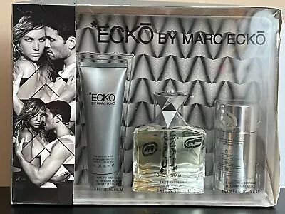 ECKO BY MARC ECKO 3.4 Oz / 100 ML EDT SPRAY 3 PIECE MEN GIFT SET • $24.99