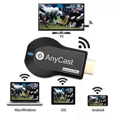 1080P Wireless Any-Cast DLNA WIFI HD HDMI TV Stick Chromecast Airplay Dongle New • $17.38