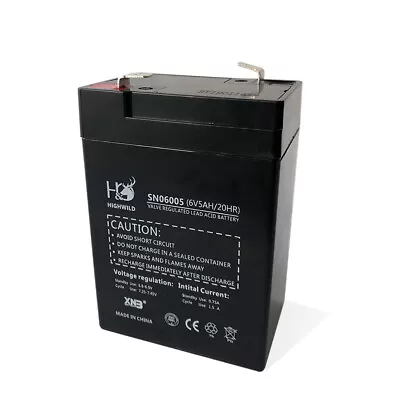 Highwild 6-Volt Rechargeable Safety Battery | Sealed Lead-acid | Multi-use • $15.99