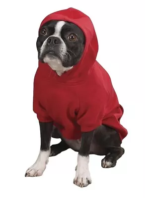 Zack & Zoey Pet Dog Cat Hoodie Red New With Tags Lined Size XS  • $14.78