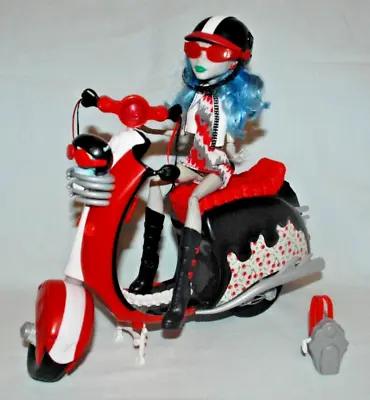 £59.99 • Buy Monster High Ghoulia Yelps Doll With Scooter & Pet Owl