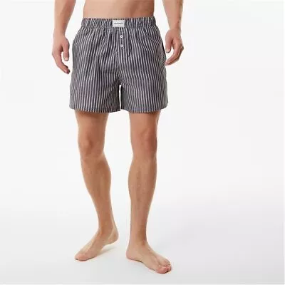 Jack Wills Mens Stripe Short Pyjama Shorts • £15