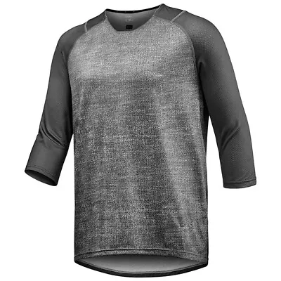 Giant Transfer 3/4 Sleeve Mens Cycling Jersey - Black/Grey • $69