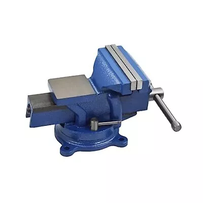 5inch Heavy Duty Bench Vise 360degree Swivel Base And Head With Anvil Home Vise  • $67.04