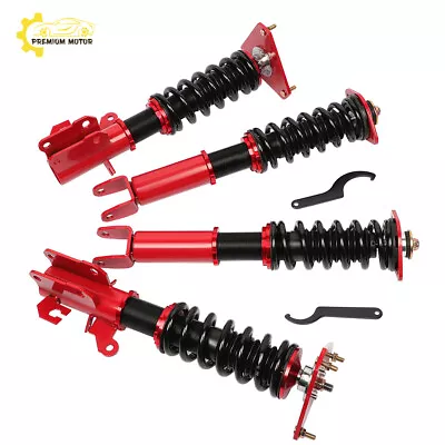 For Nissan Altima 2007-2015 Struts Adj Height Suspension Springs Kits Coilovers • $246.39