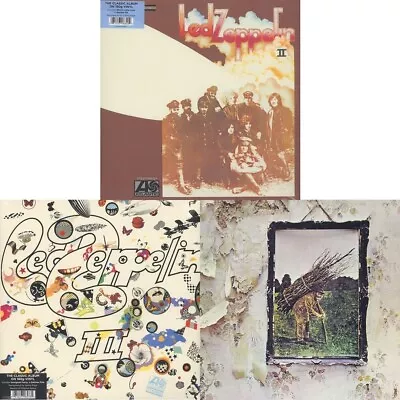 Led Zeppelin II III IV - 2 3 & 4 Remastered 3 X 180gm Vinyl LPs NEW/SEALED • $144.99