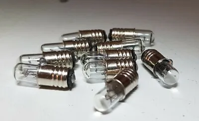 10x 12V 60mA E5 LES Miniature Filament Replacement Lilliput Edison Screw Bulb • £7.15